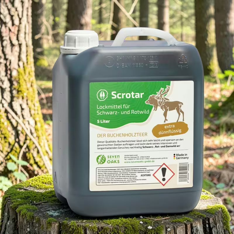 Seven Oaks Lockmittel: Buchenholzteer, Scrotar, Pherotar und Pinotar sauber einordnen